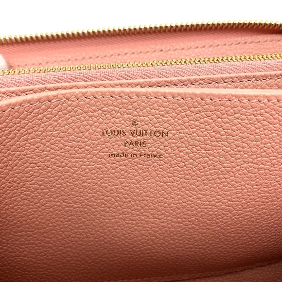 Louis Vuitton Empreinte Rose Trianon Crème Long Wallet Brown - Picture 7 of 10